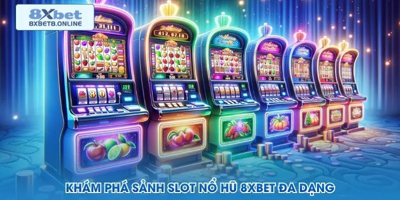 Khám phá sảnh slot nổ hũ 8XBET đa dạng